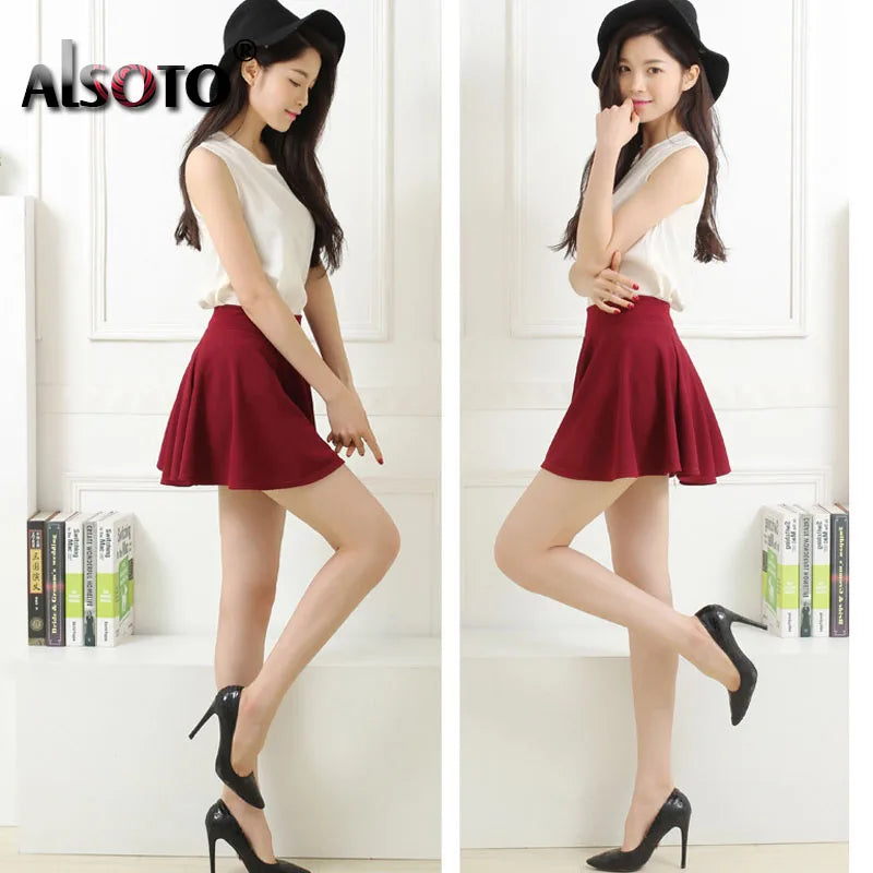Short Skater Mini Skirt