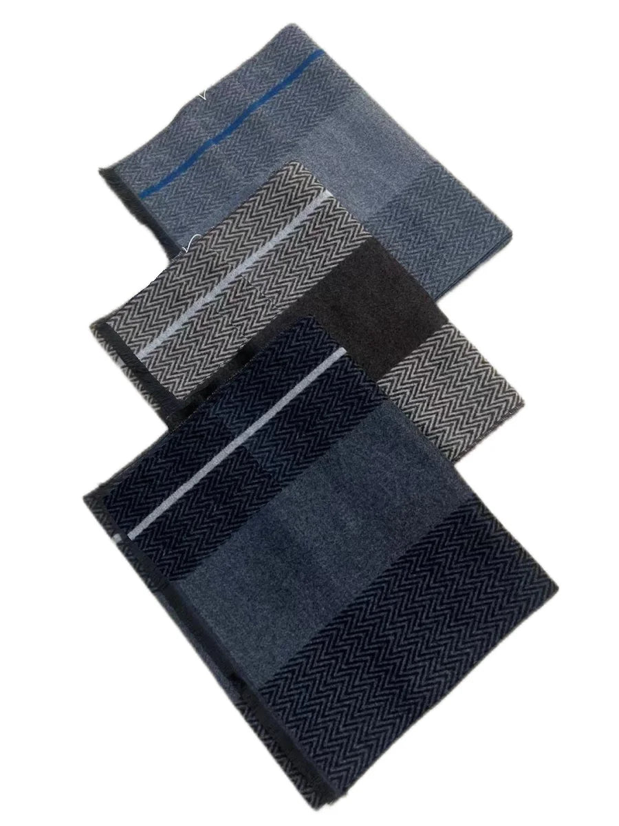 Men's Winter Faux Cashmere Scarf
