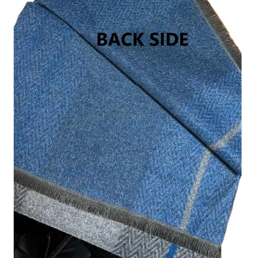 Men's Winter Faux Cashmere Scarf