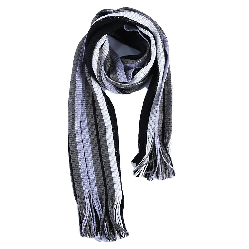 Men's Wool Knitted Scarf