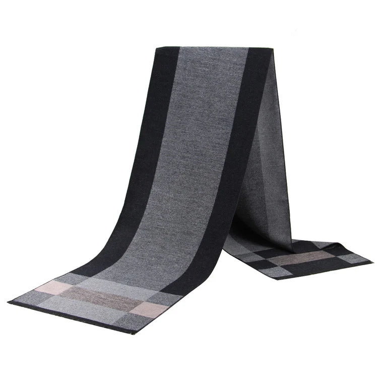 Men's Cashmere Big Neckerchief Casual Scarf