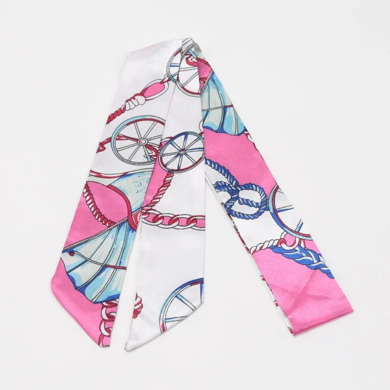 Light Skinny Print Head Scarf/Bandana(s)