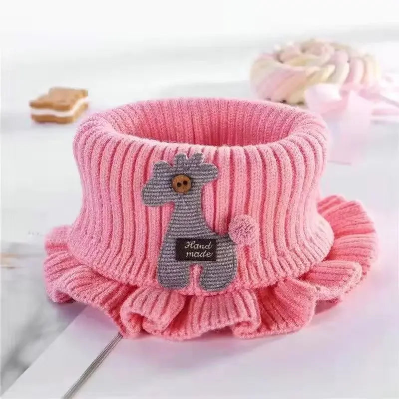 Children's Handmade Neck Ring Warmer Scarf