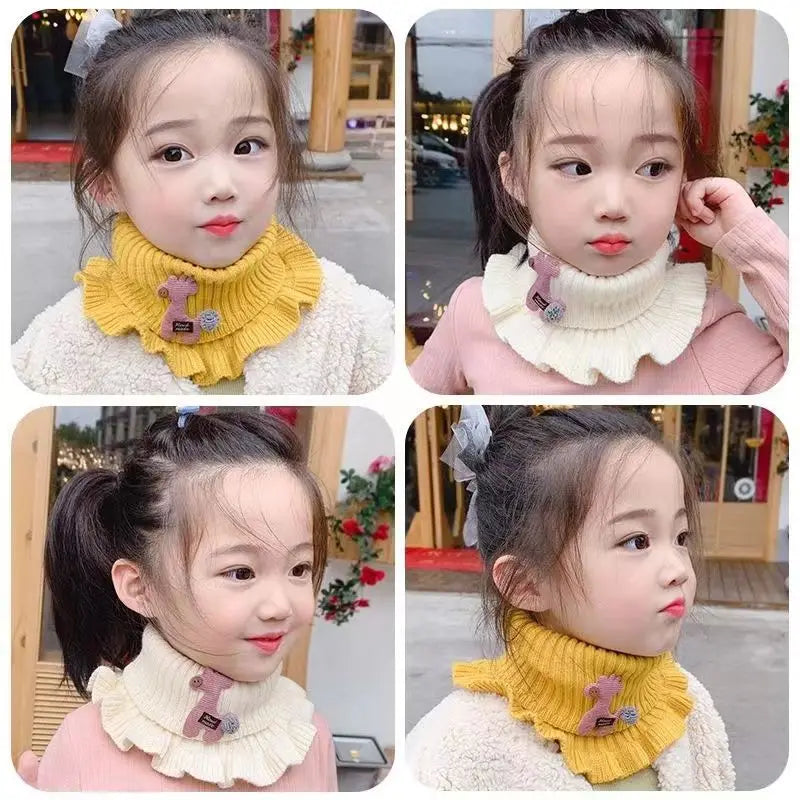 Children's Handmade Neck Ring Warmer Scarf