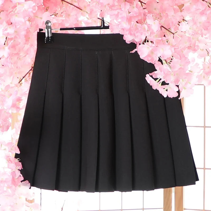 Pleated Mini Skirt