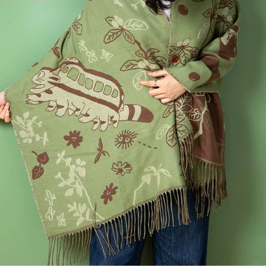 Versatile Thick Double-sided Scarf Shawl