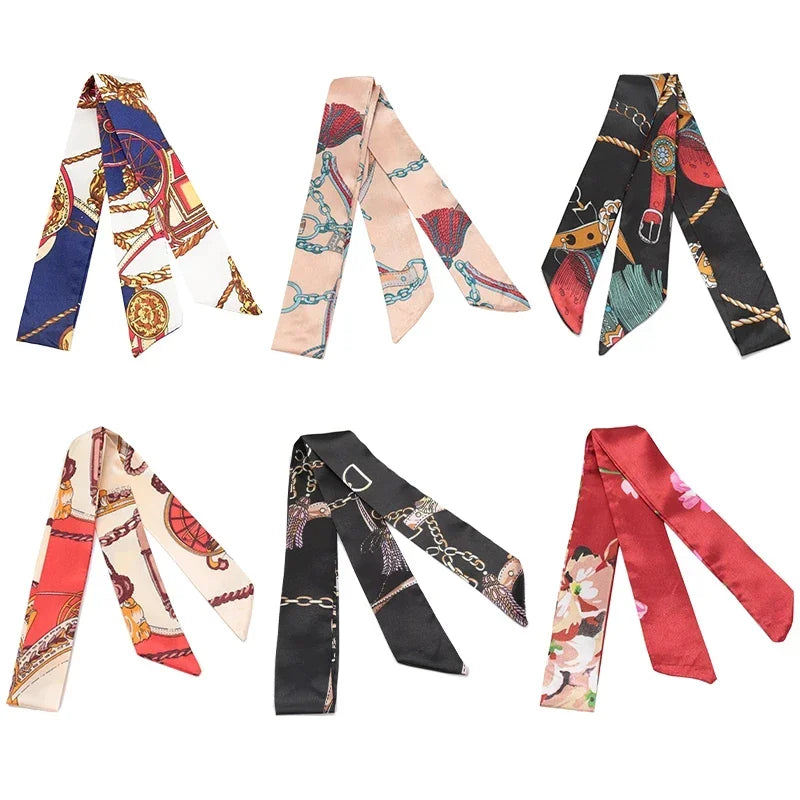 Light Skinny Print Head Scarf/Bandana(s)