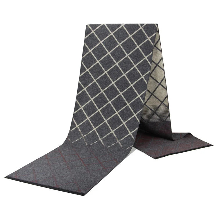 Men's Cashmere Big Neckerchief Casual Scarf