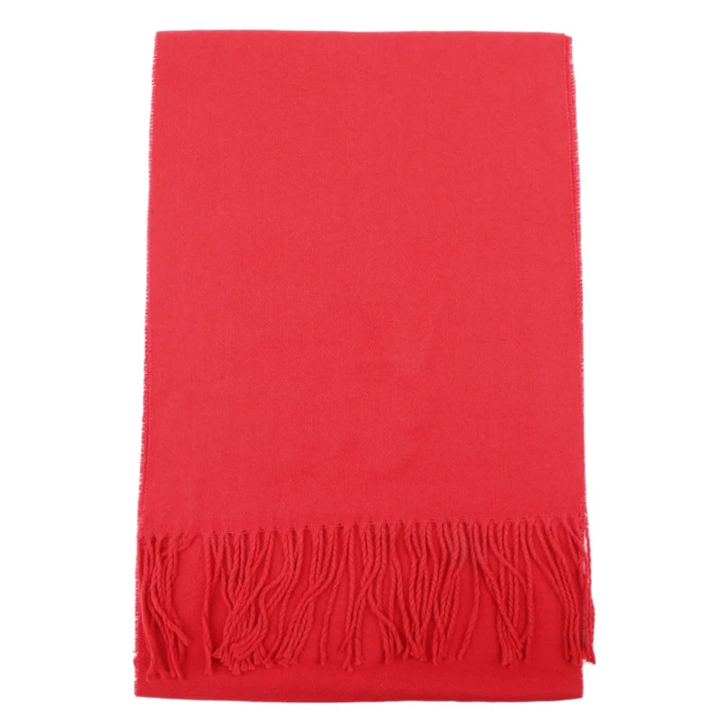 Men's Classic Solid Color Scarf