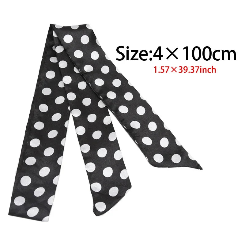 Light Skinny Print Head Scarf/Bandana(s)