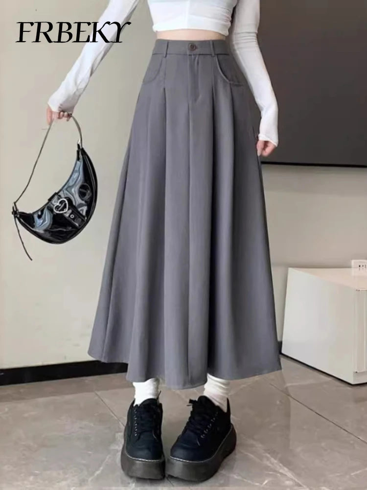 High Waist Dress Skirt