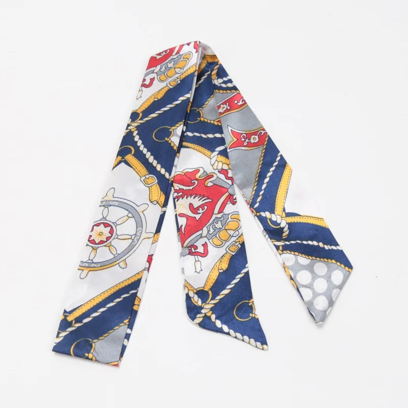 Light Skinny Print Head Scarf/Bandana(s)