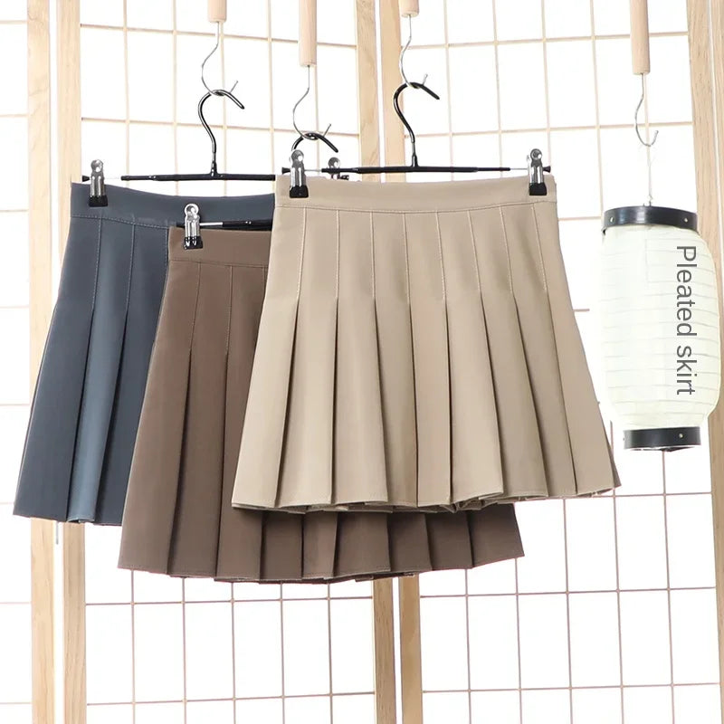 Pleated Mini Skirt