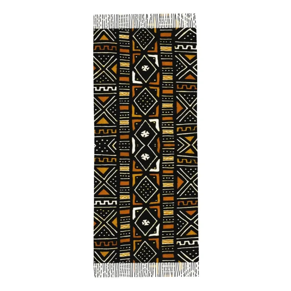 Printed African Scarf Shawl Head Wrap