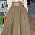 Two-Piece High Waist Skirt Suit
