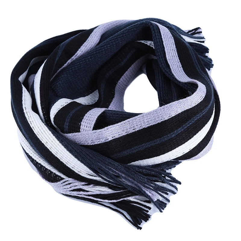 Men's Wool Knitted Scarf