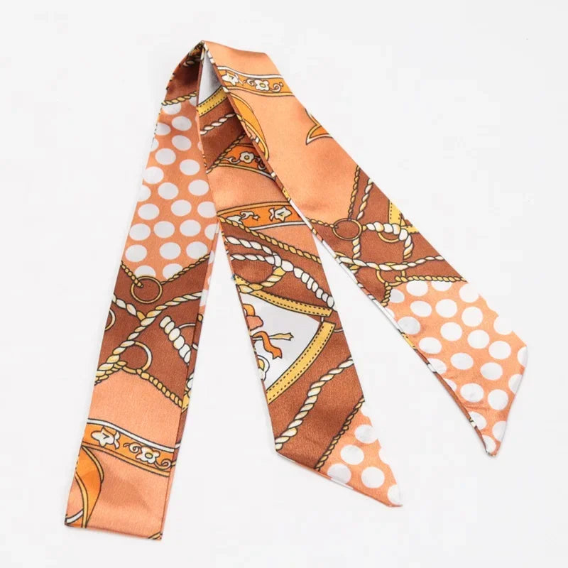 Light Skinny Print Head Scarf/Bandana(s)