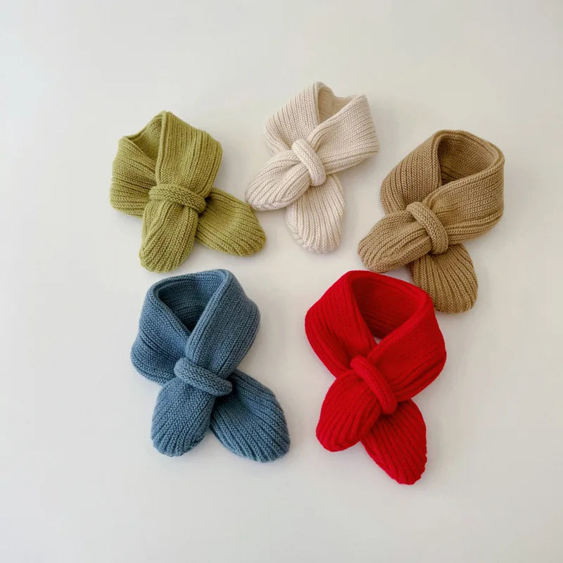 Knit Baby Scarves