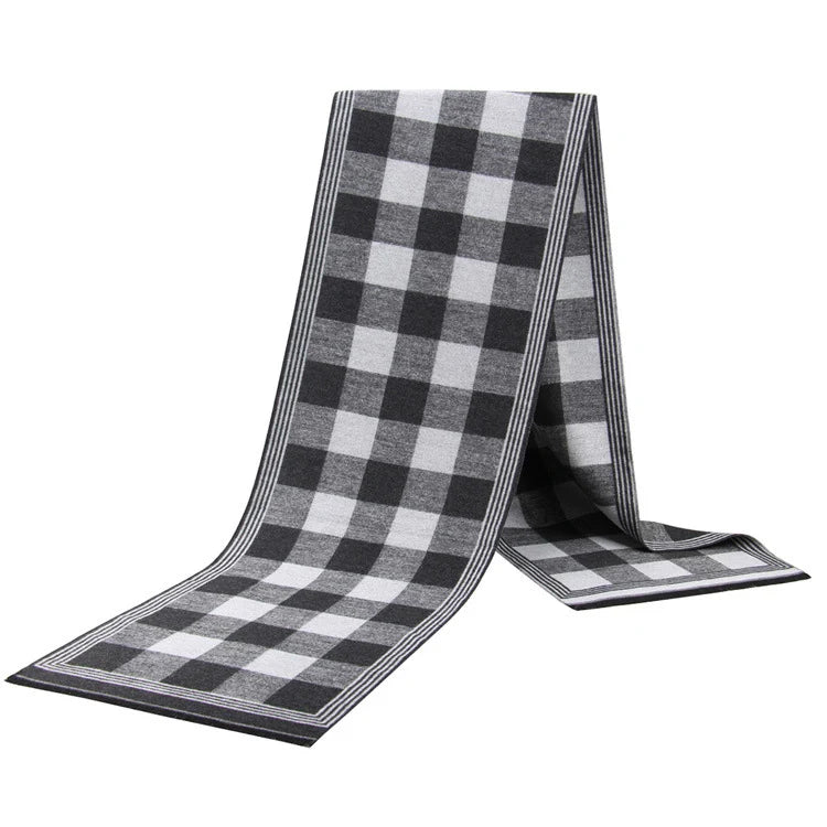 Men's Cashmere Big Neckerchief Casual Scarf