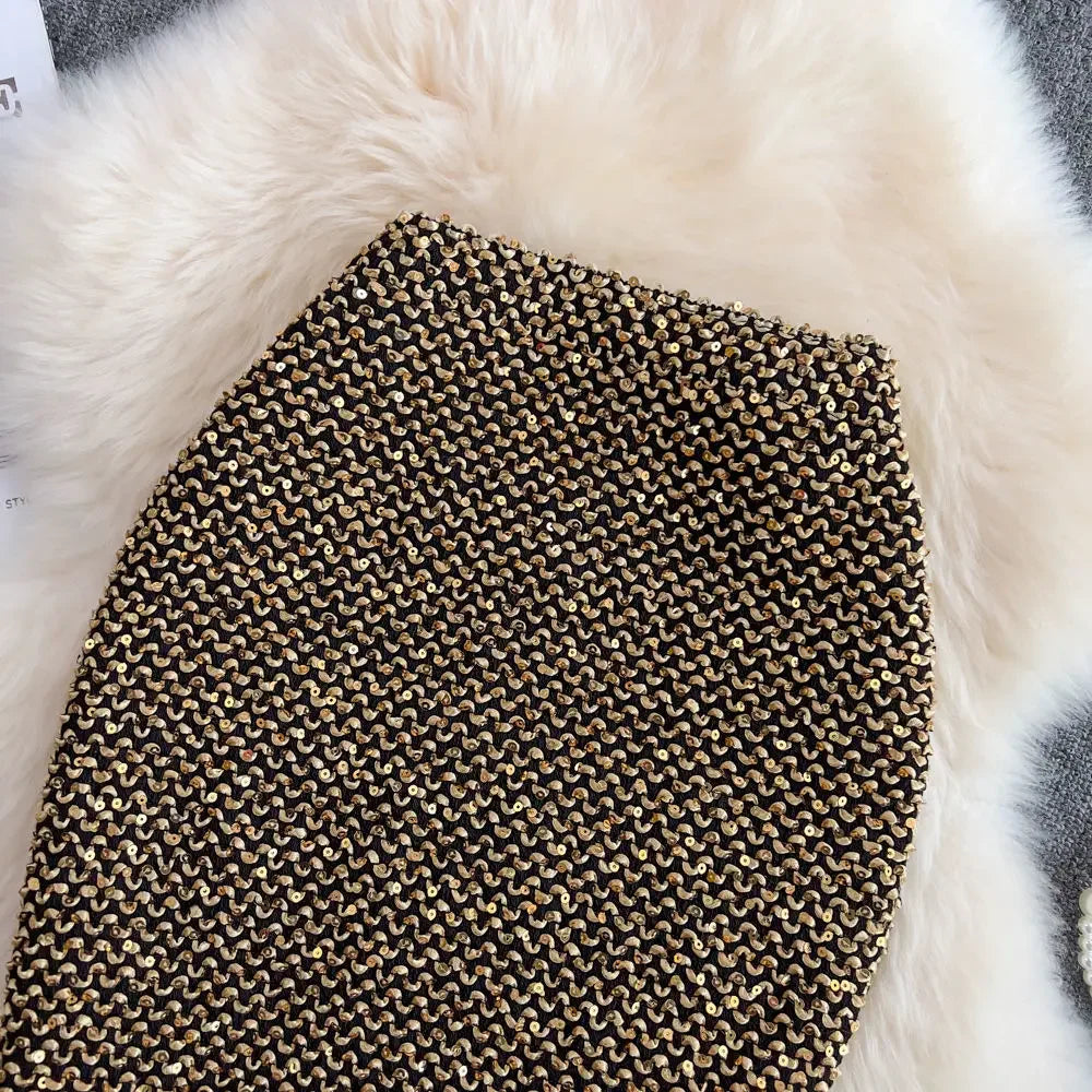 Stretchable Korean Mini-Skirt