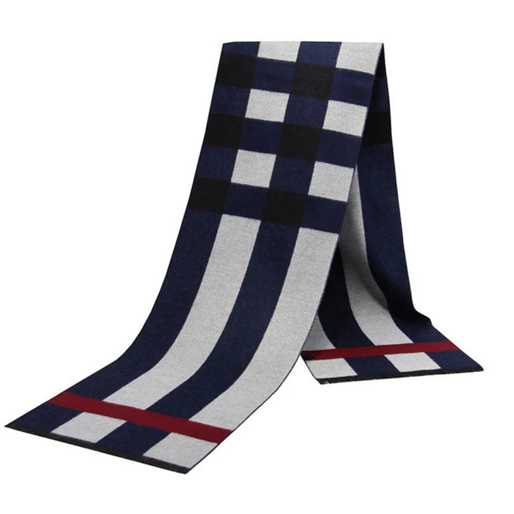 Men's Cashmere Big Neckerchief Casual Scarf