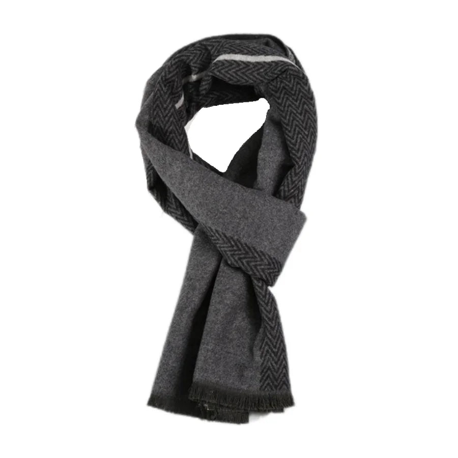 Men's Winter Faux Cashmere Scarf