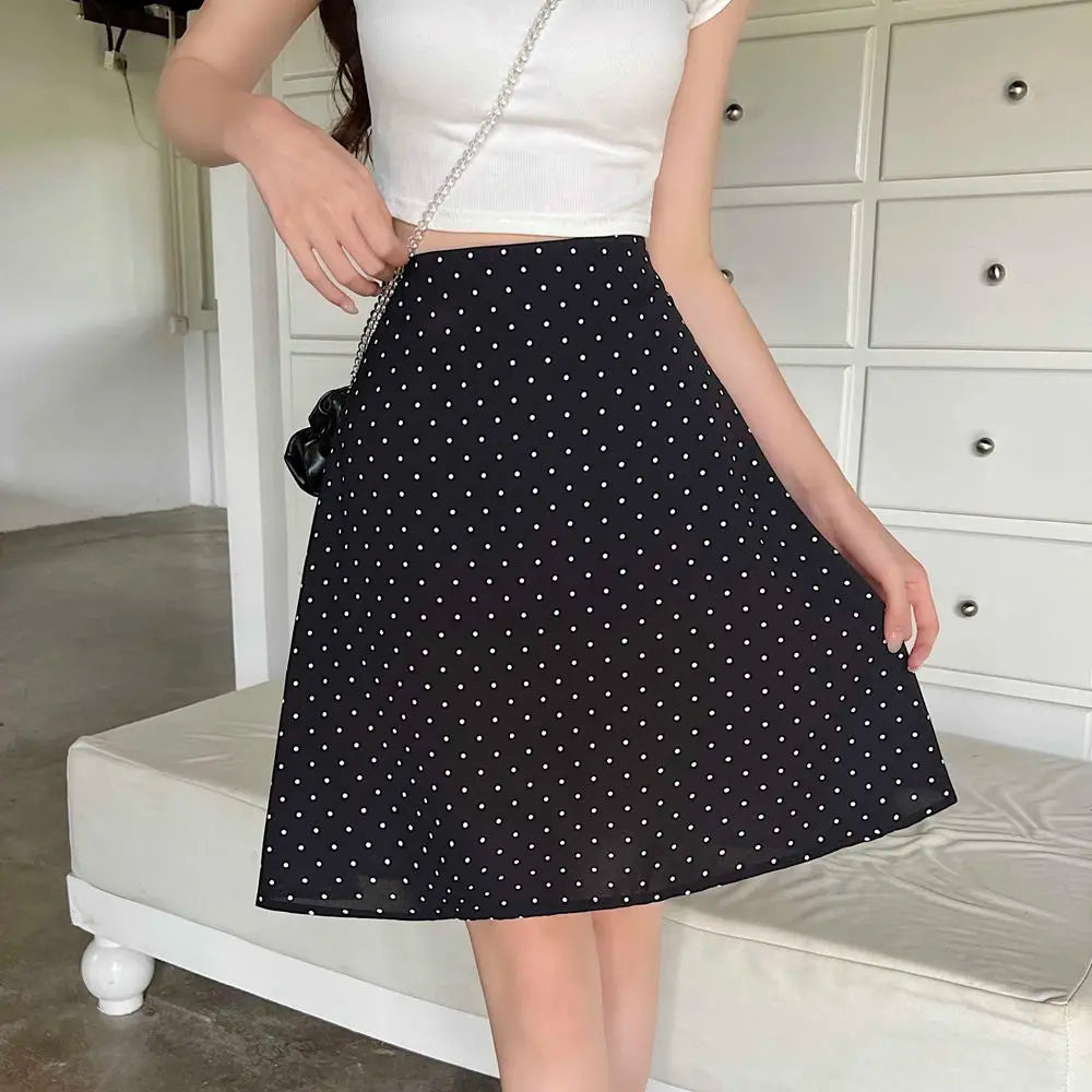 High Waist Midi Skirt