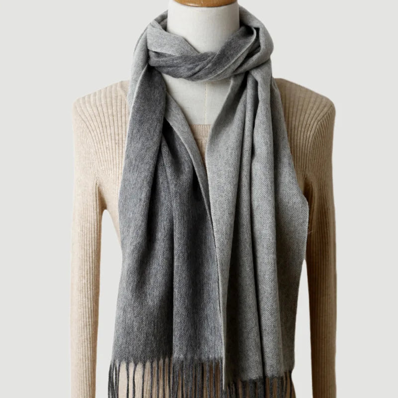 Men's Double-Sided Wool Scarf