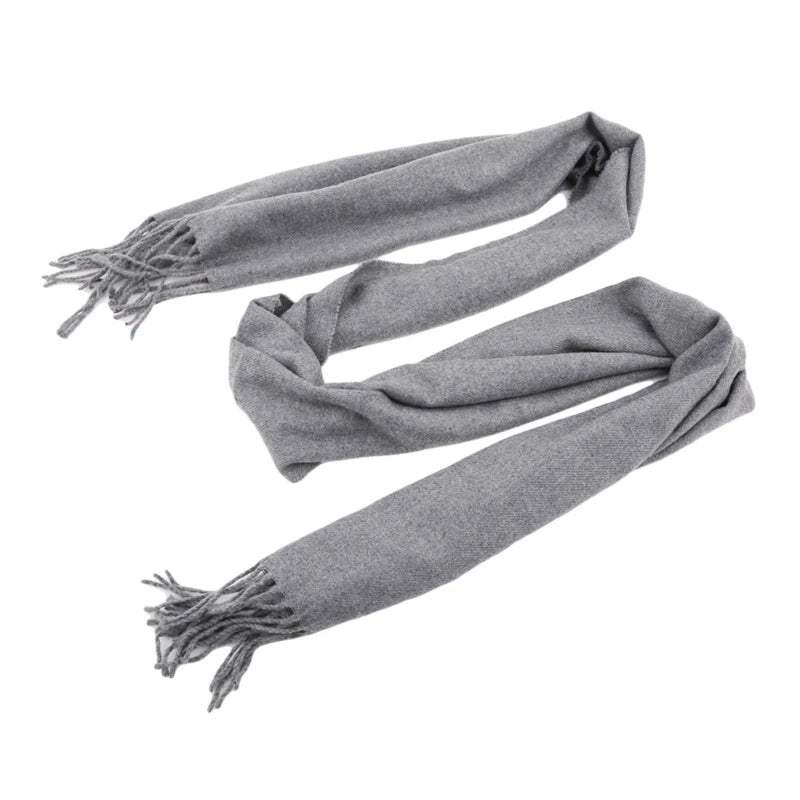 Men's Classic Solid Color Scarf