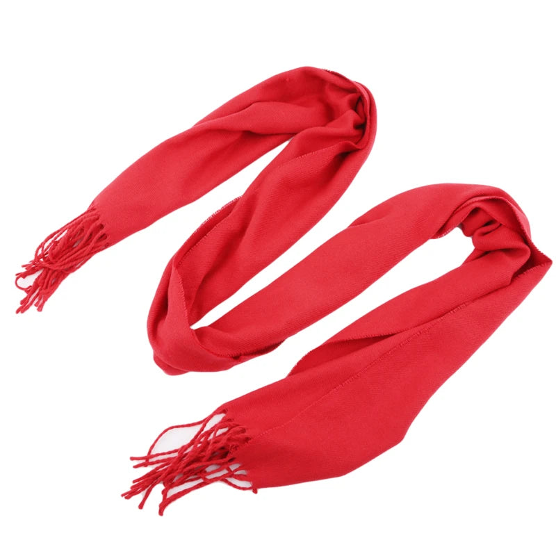 Men's Classic Solid Color Scarf