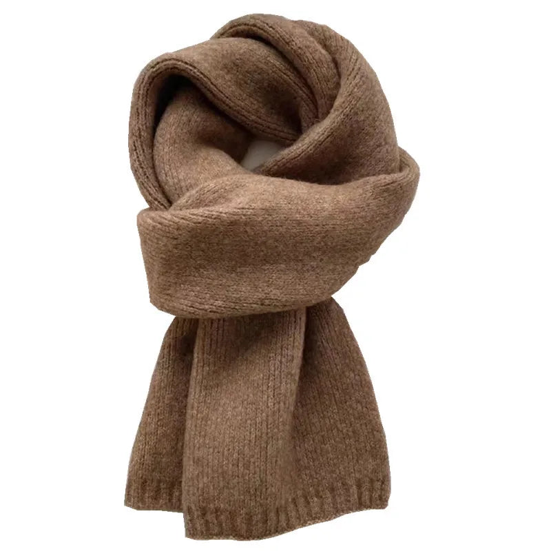 Winter Thick Long Sheep Wool Scarf