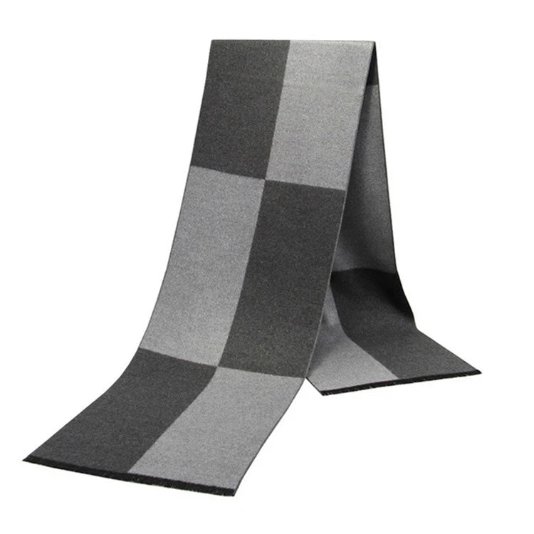 Men's Cashmere Big Neckerchief Casual Scarf