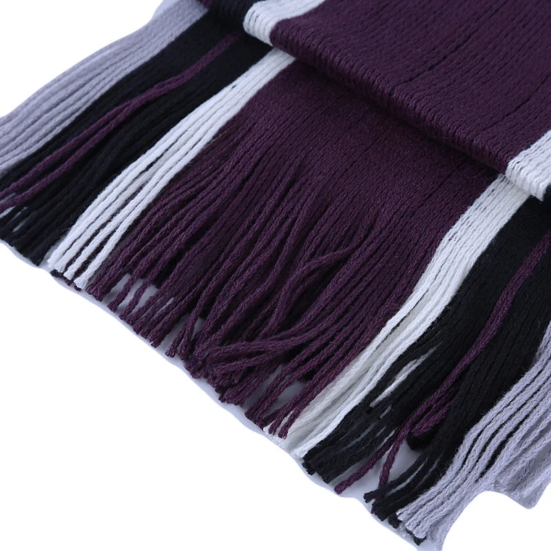 Men's Wool Knitted Scarf