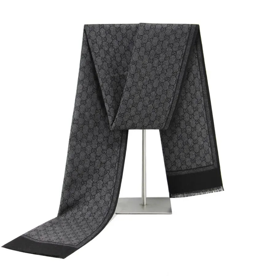 Men's Winter Faux Cashmere Scarf