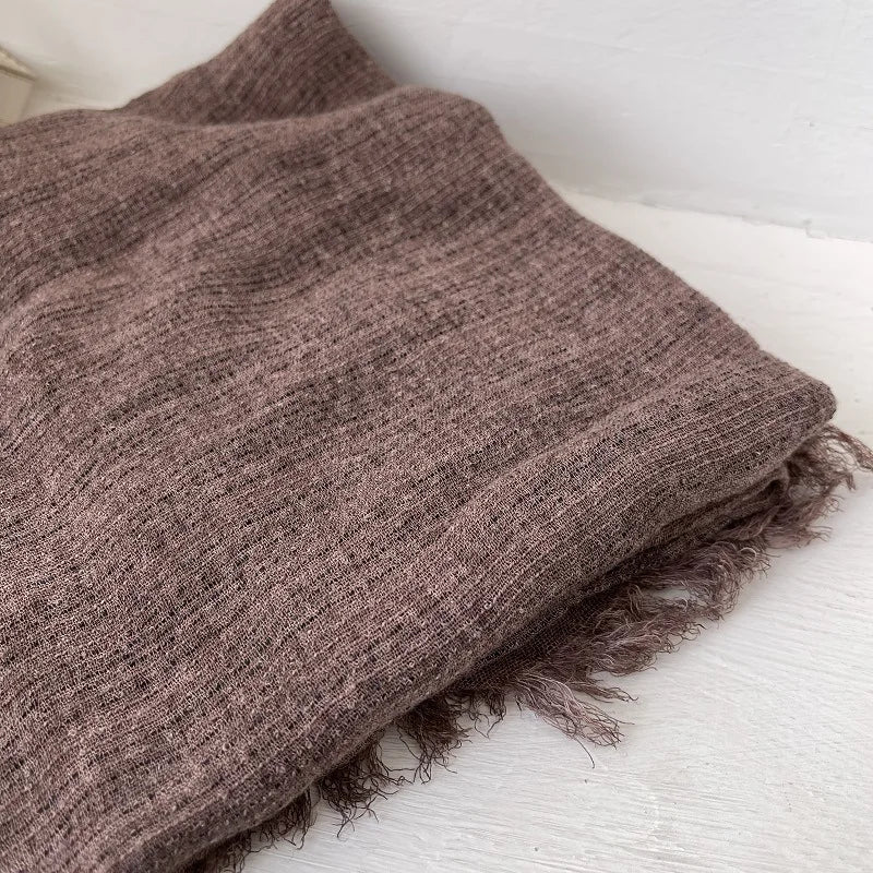 Fresh and Versatile Color Striped Scarf