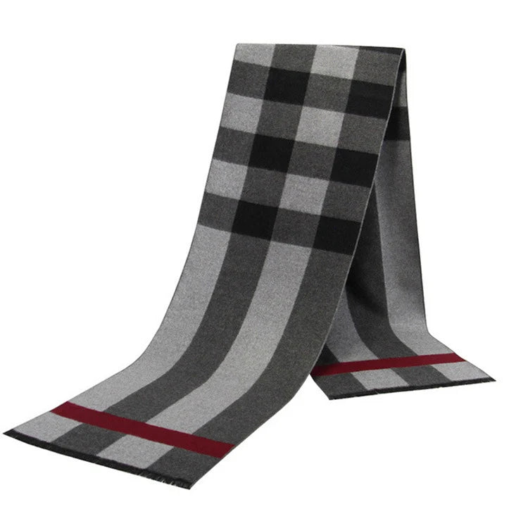 Men's Cashmere Big Neckerchief Casual Scarf