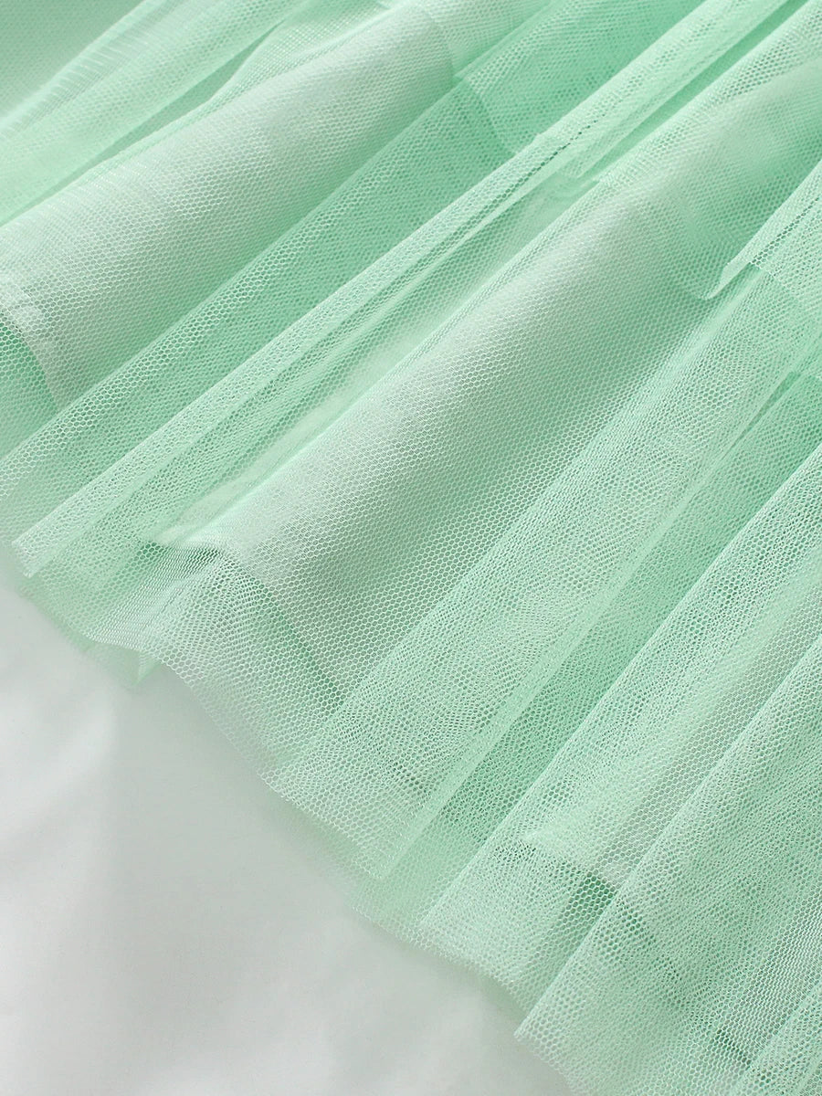 Toddler 2 Piece Sweater And Mesh Skirt Set