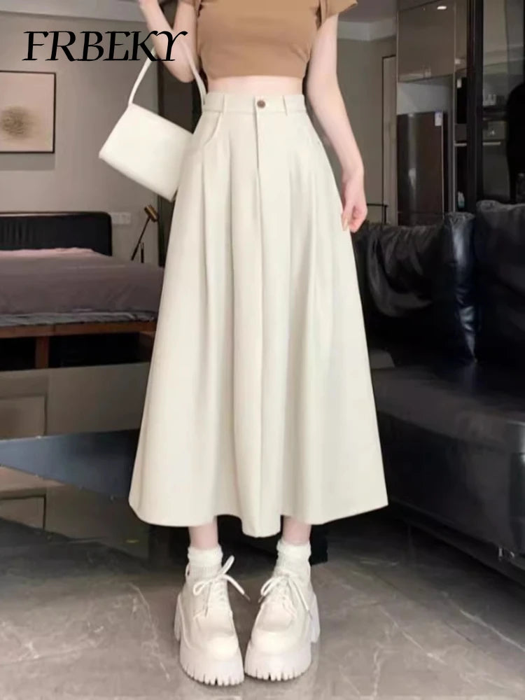 High Waist Dress Skirt