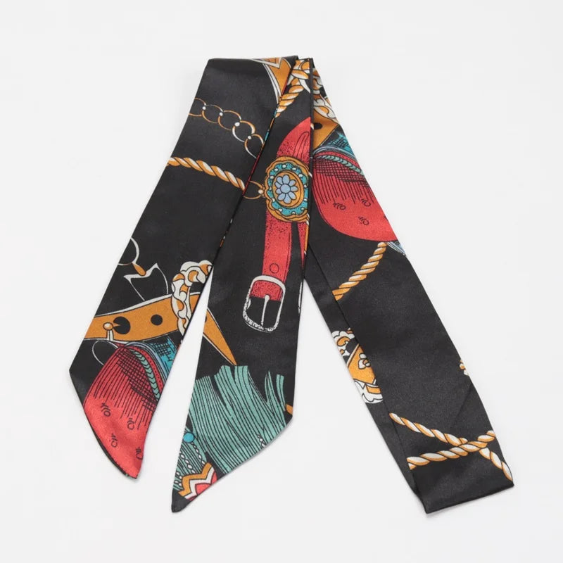 Light Skinny Print Head Scarf/Bandana(s)