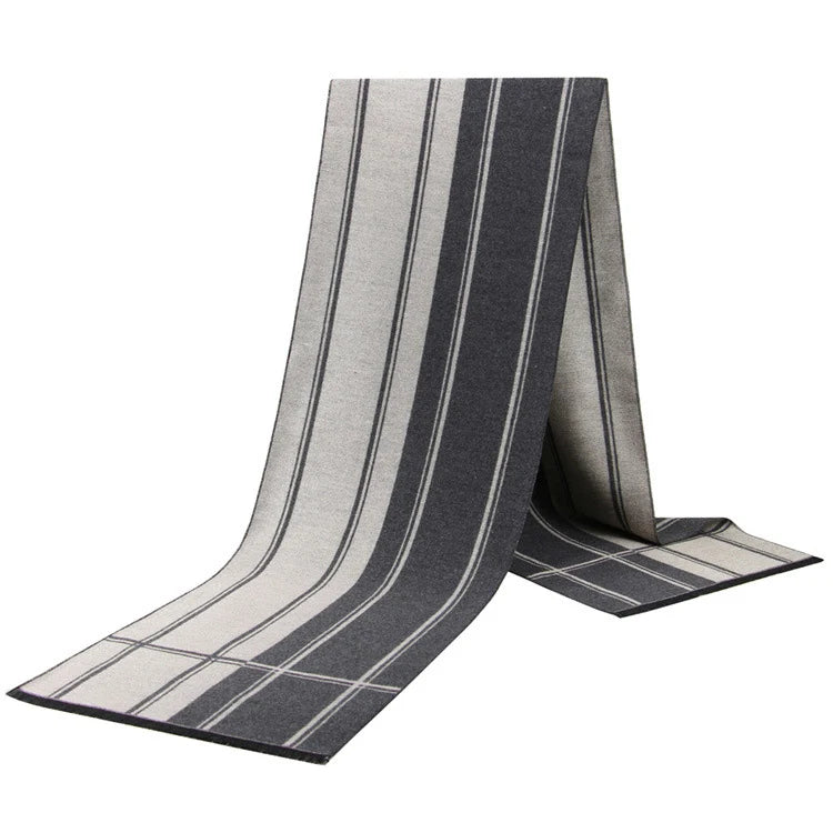 Men's Cashmere Big Neckerchief Casual Scarf