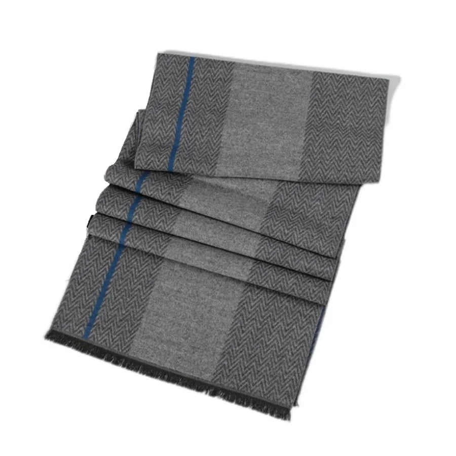 Men's Winter Faux Cashmere Scarf