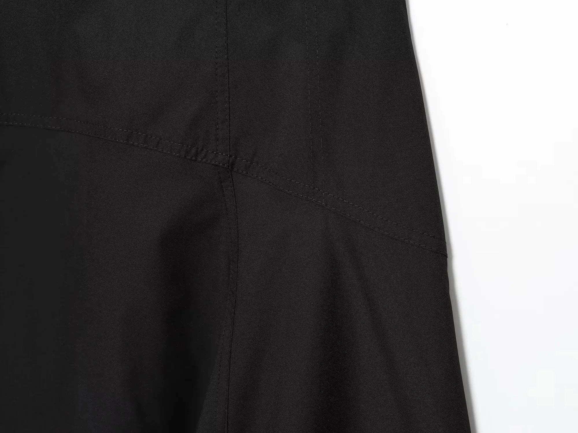 Zippered Midi Mini Skirt