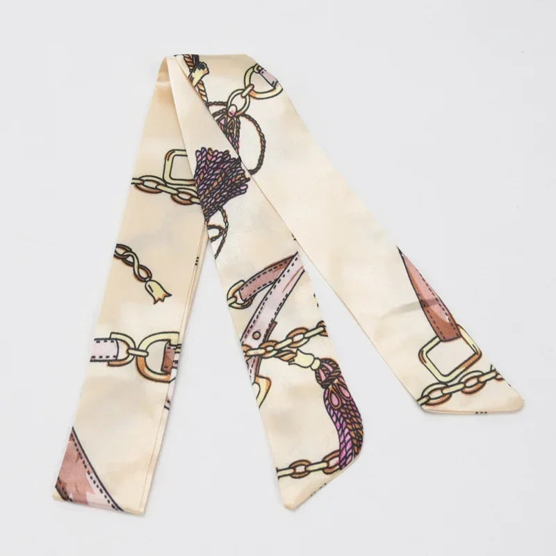 Light Skinny Print Head Scarf/Bandana(s)