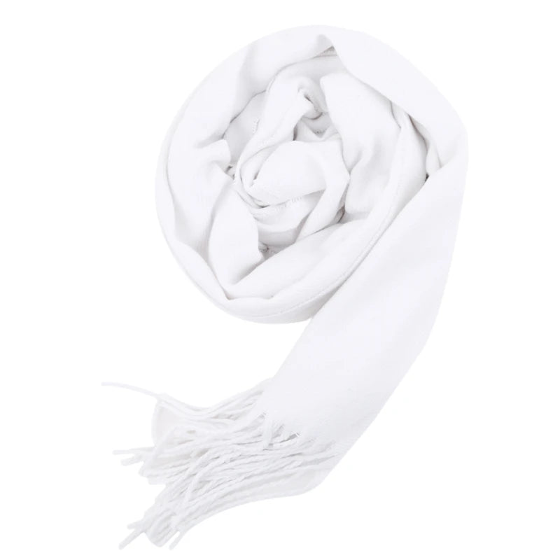 Men's Classic Solid Color Scarf