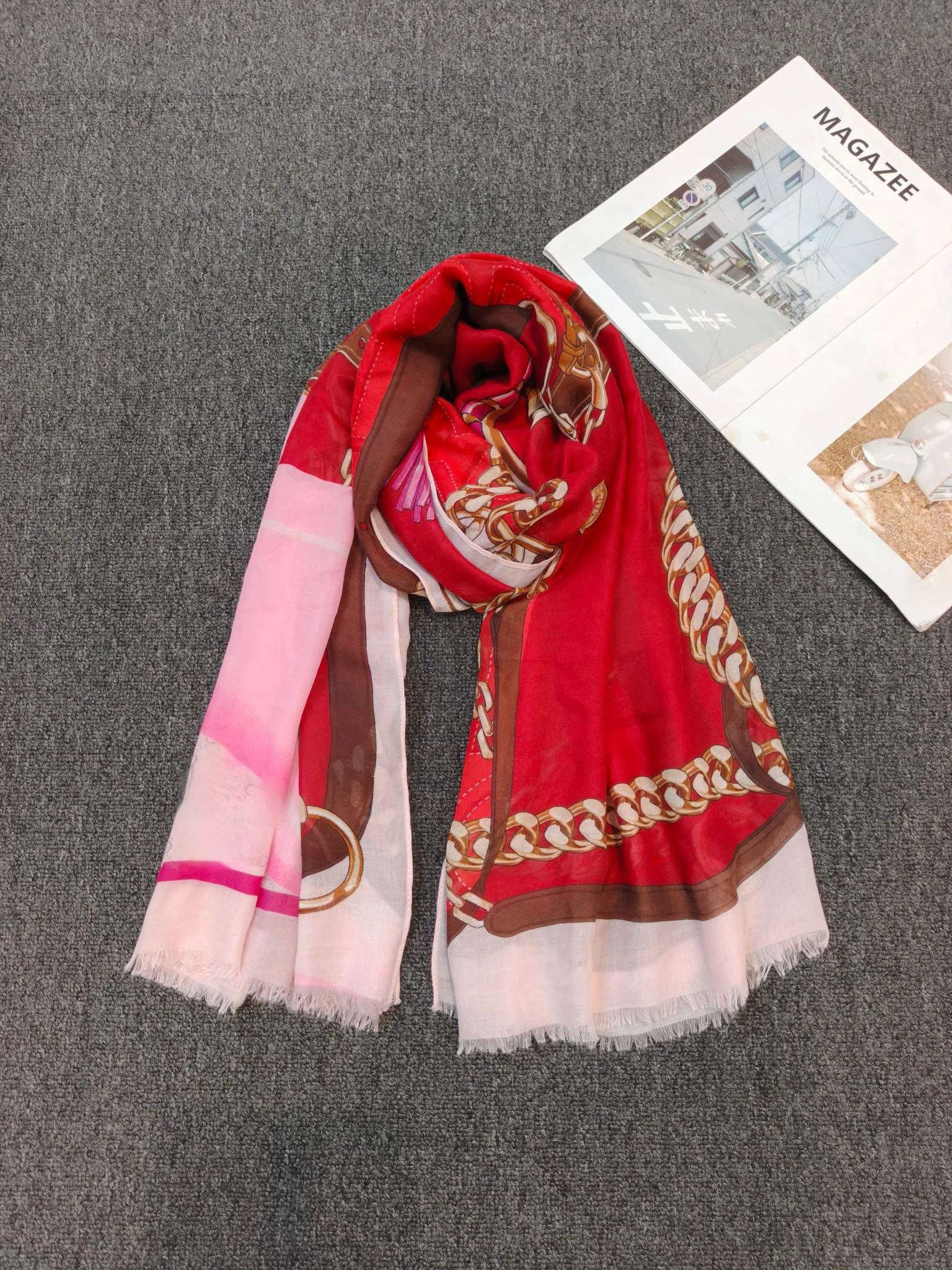 Versatile Print Scarf/Shawl