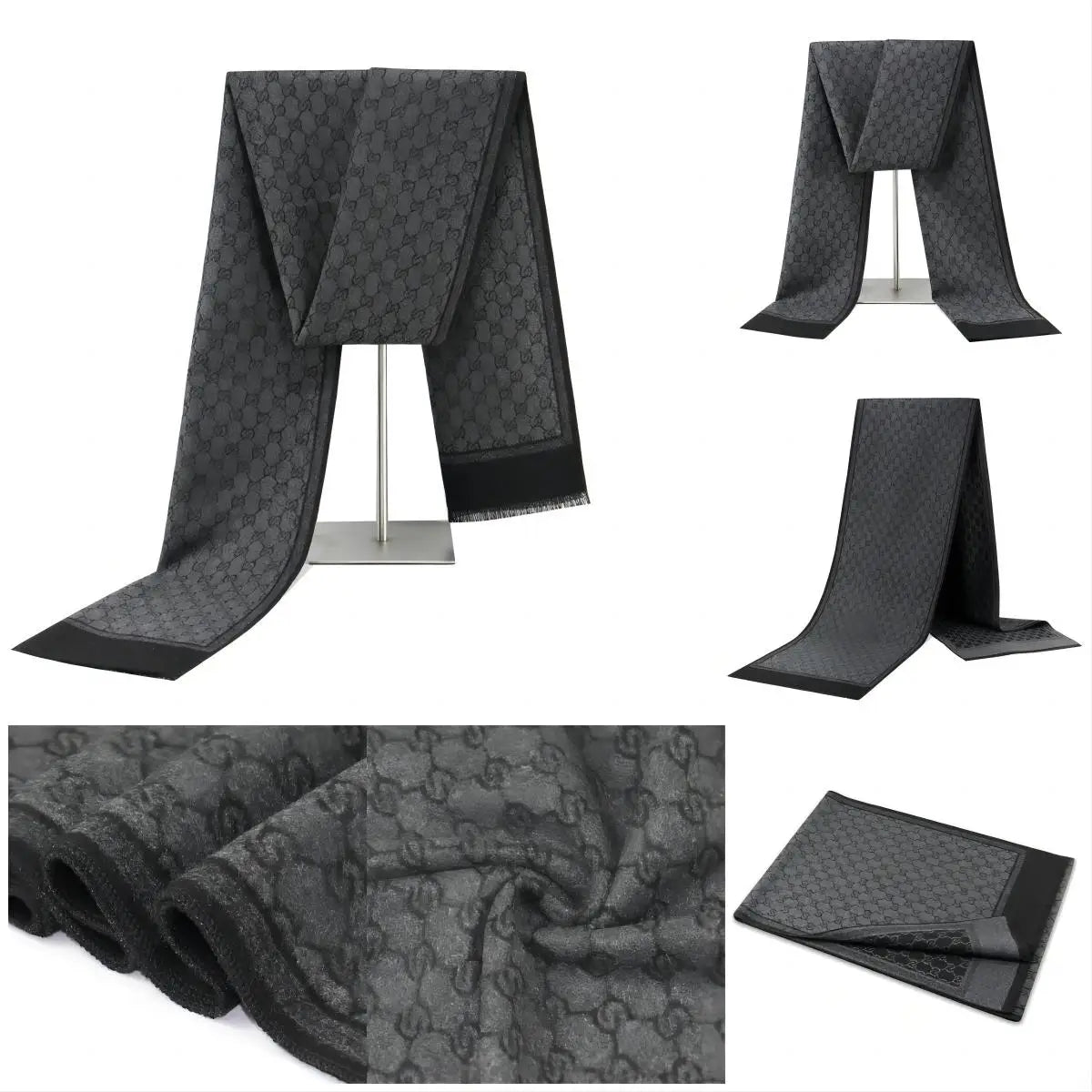 Men's Winter Faux Cashmere Scarf