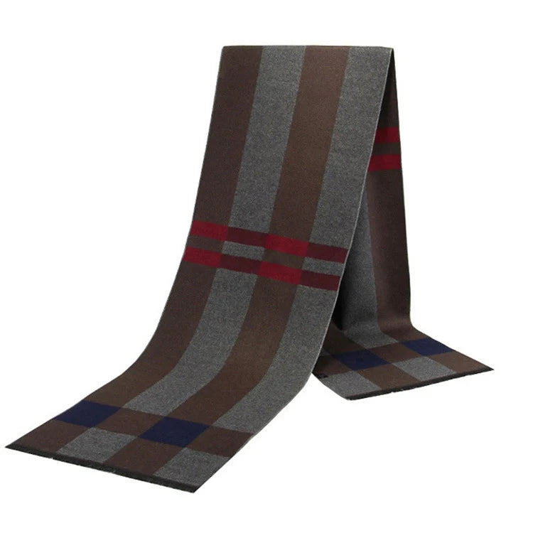 Men's Cashmere Big Neckerchief Casual Scarf