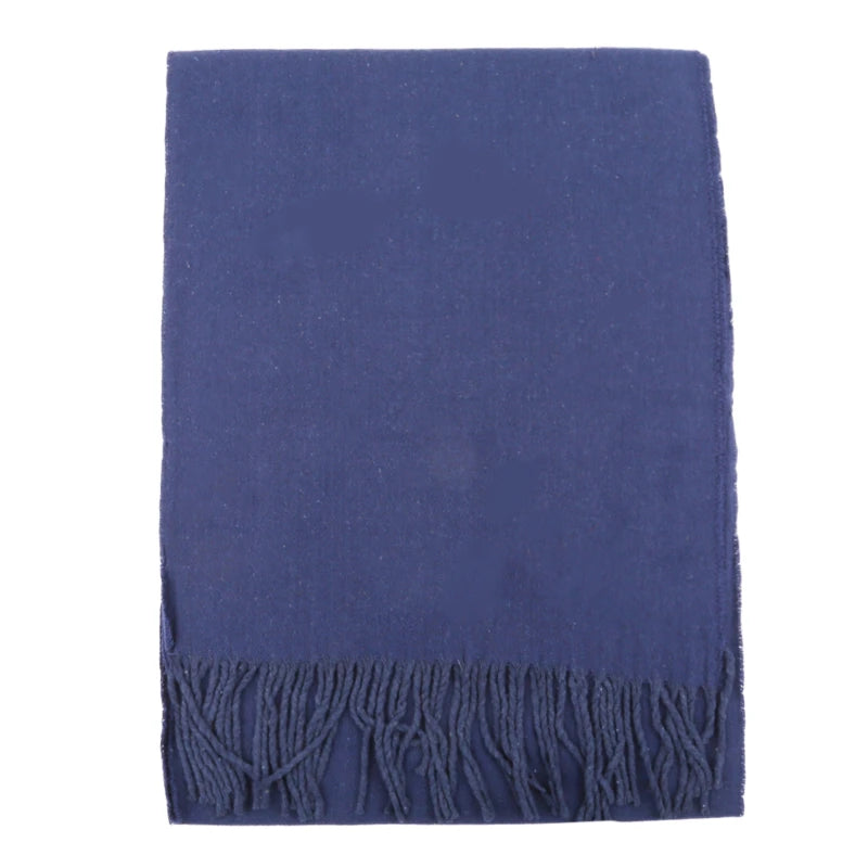 Men's Classic Solid Color Scarf