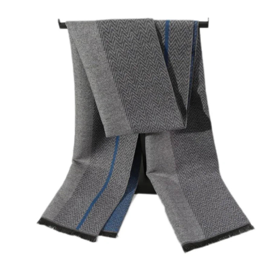 Men's Winter Faux Cashmere Scarf