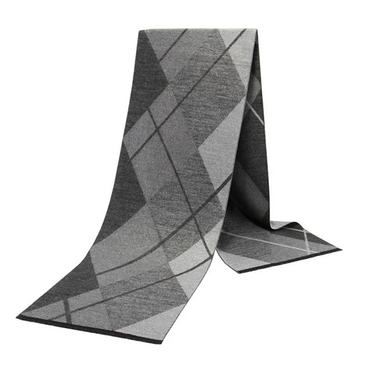 Men's Cashmere Big Neckerchief Casual Scarf